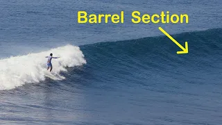 The Easiest Entry To A Tube - Uluwatu, 14 October 2020