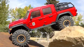 JEEP GLADiATOR RTR PERFORMS AMAZING IN 2020! AXIAL SCX10 3 4x4 | RC ADVENTURES