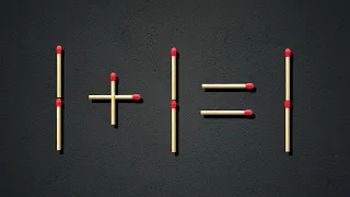 Can you fix the problem, Matchstick puzzles with answers