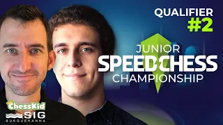 Qualifier #2 | Junior Speed Chess Championship 2022 | Hosts Naroditsky and Klein