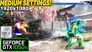 Street Fighter 6 GTX 1050 Tİ - 1080p Medium,