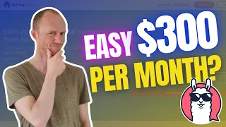 Easy $300 Per Month? Yes, BUT…. (SurveyLama Review)