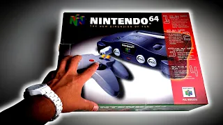 Nintendo 64 unboxing Super Mario 64 Gameplay N64 Retro console (1996)