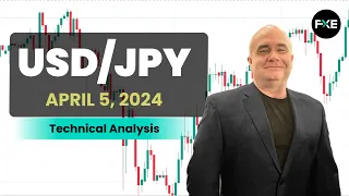 USD/JPY Daily Forecast and Technical Analysis for April 05, 2024, by Chris Lewis for FX Empire