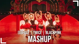 (G)I-DLE, TWICE, BLACKPINK - NXDE, Perfect World & Shut Down Mashup