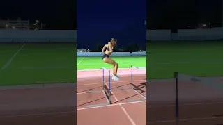 Maryna Bekh-Romanchuk Perfect hurdle jumps