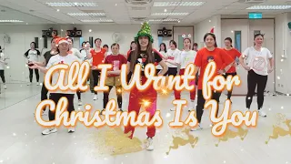 112.12.21-All I Want for Christmas Is You/zumba class/Mariah Carey/Taiwan Nan-Tou/週四班