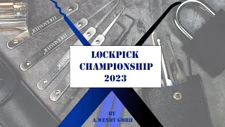 Lockpicking Competition 2023 in Germany📣👀