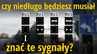 Sygnały dla autobusów. Czy wkrótce będą dotyczyć innych pojazdów na buspasach?