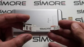 iPhone 6S How to convert single SIM to Dual SIM with SIMore WX-Twin 6S