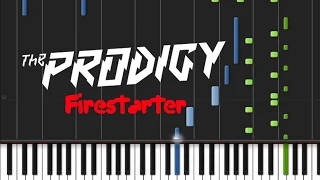 The Prodigy - Firestarter [Piano Tutorial] (♫)