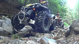 Challenging  Off Road  Ride in the Mountains