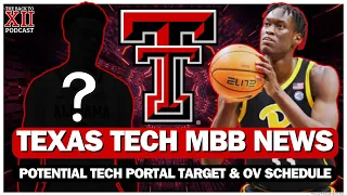 Texas Tech Basketball: Latest Transfer Portal Target | OV News (4/12)