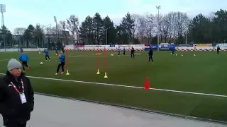 Dynamo Zagreb u15s Training - Wall Pass