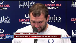 Fans react to Andrew Luck's sudden retirement