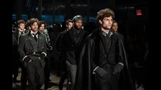 Sitting with the Guild Team at NYFW - Joseph Abboud Fall Winter 2019 (Front row)