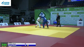 73 kg Умаров Н Власов П 24 11 2018 Т3 ПЕРВЕНСТВО РОССИИ по ДЗЮДО, НАЗРАНЬ 2018