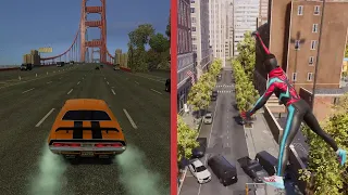 Spider-man 2 vs Driver San Francisco - Fast Travel (Comparison)