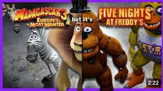 Madagascar+FNAF dublado