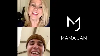 Mama Jan Instagram LIVE Q&A with Justin Bieber