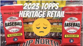 2023 Topps Heritage Retail OUCH! Beware of these Hanger Boxes & Value Packs!