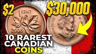 Rare Finds: The 10 Rarest Canadian Coins and Their Astonishing Values
