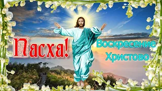 Пасха! Воскресение Христово. Видео открытка-поздравление