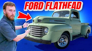 We Pulled The Engine Out of Our 1950 Ford F1 And Then