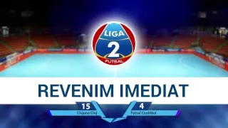 Futsal LIVE | Liga II:   Clujana Cluj - Futsal Ceahlaul