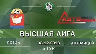 Обзор игры Исток – Автолицей   5 тур Высшая лига 2018/19