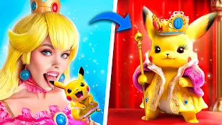La Princesse Peach Dans La Vraie Vie ! Un Pokémon Fauché E Été adopté Par La Famille Royale !