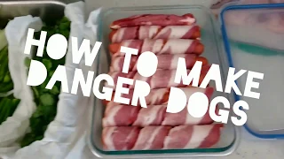 How to Make Danger Dogs Los Angeles Bacon Hot Dogs Street Food