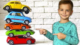 Collection of kids stories about cars from @Mark_Production