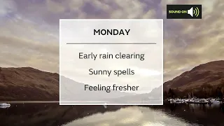 Monday Scotland weather forecast 15/11/21