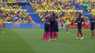 Las Palmas vs Barcelona 0 -1 GOAL Neymar 14/ 05/ 2017 HD