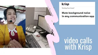 Get Rid Of Background Noise While Making An Important Call with Krisp