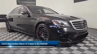 2020 Mercedes-Benz S-Class S 63 AMG® Sedan Fort Washington  King of Prussia  Cherry Hill  Philadelph