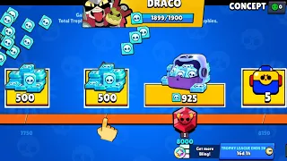 😋AAAAA!! NEW LEGENDARY BRAWLER COMPLETE✅🥰 BRAWL STARS GIFTS UNLOCKING🎁 |CONCEPT