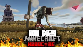 🟥Sobreviví 100 Días en un APOCALIPSIS de BESTIAS en Minecraft HARDCORE...Esto fue lo que Pasó