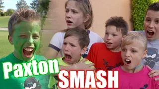 Paxton Smash! Team up with SuperHeroKids!