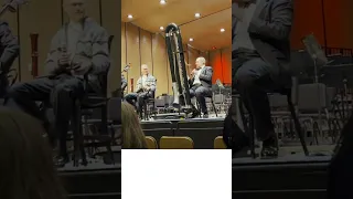 Live Subcontrabassoon Low E (20.6 Hz) with @SymphonyofNorthwestArkansas