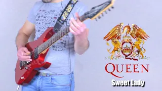 QUEEN - SWEET LADY (GUITAR MAIN RIFF)