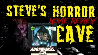 Steve's Horror Cave: Movie Review - Abominable  Greatest Bigfoot Horror?