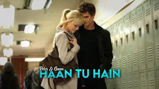 Spider-Man and Gwen Stacy HD WhatsApp Status || Haan Tu Hain ft. Spider-Man and Gwen || #shorts