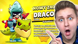 🔥WIELKI 🅣🅔🅢🅣 SMOCZEJ LEGENDY „DRACO”!🐉 *JAK GO ODBLOKOWAĆ?!* - NOWY ZADYMIARZ w Brawl Stars!