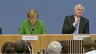 Merkel und Seehofer: Ohne Worte | extra 3 | NDR