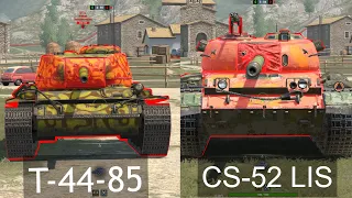 ЧТО ЛУЧШЕ ИВЕНТНЫЙ CS-52 LIS или T-44-85 Wot BLITZ