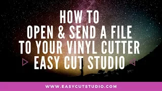 Easy Cut Studio File Uploading
