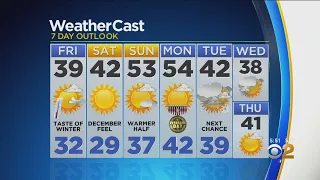 New York Weather: CBS2 11/7 Evening Forecast at 5PM