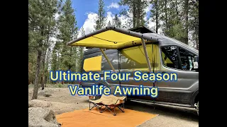 Ultimate Four Season Inflatable Awning for Adventure Vans - The Engineers Who Van Life